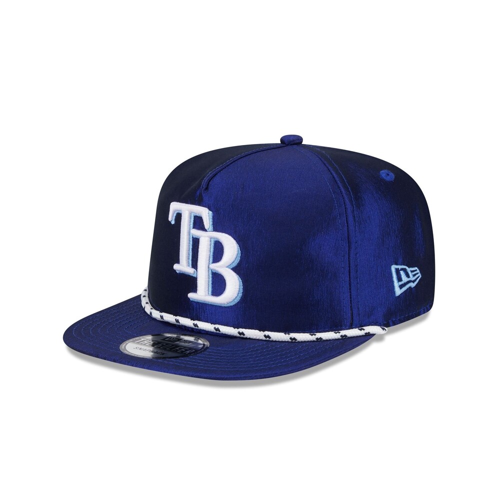 New Era Tampa Bay Rays Team Rope Golfer Hat - One Size